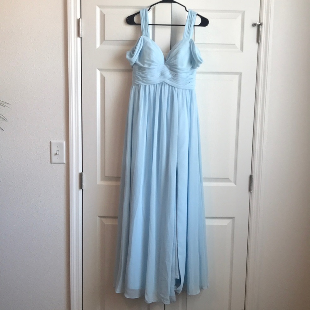Sky Blue Gown!